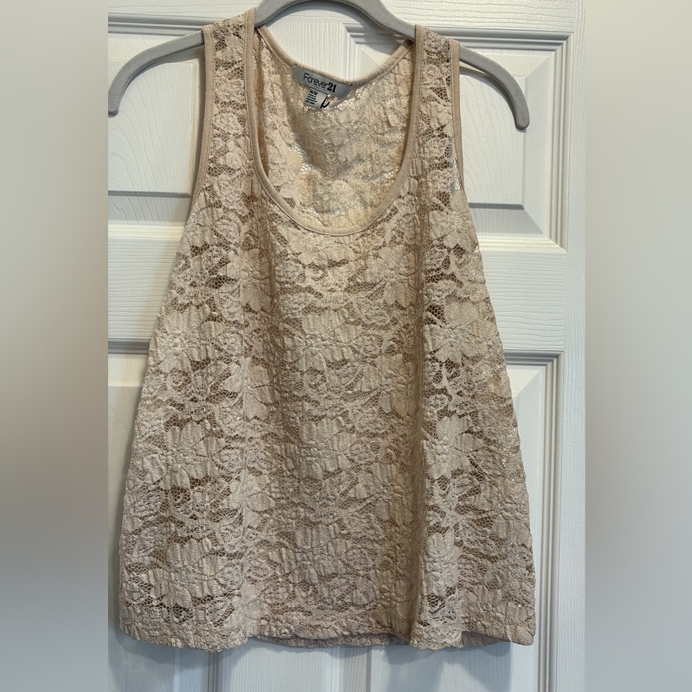 Elegant Lace Sheer Top